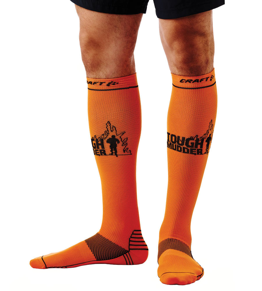 Terminologie rotatie zag TOUGH MUDDER by CRAFT Compression Sock: Unisex: Orange/Black – Tough Mudder  Shop