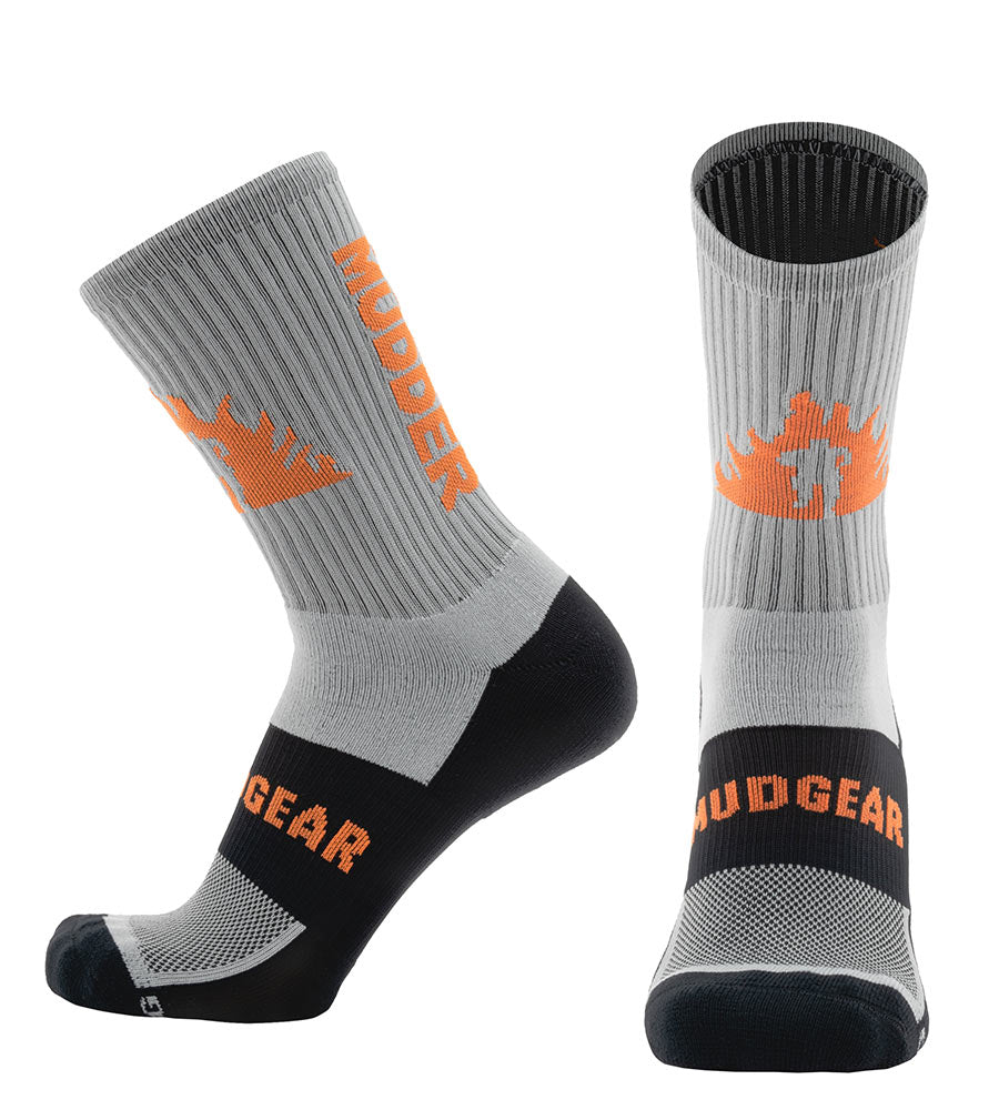 mud gear TOUGH MUDDER MudGear 1/4 Crew Sock: Unisex: Black – Tough Mudder Shop