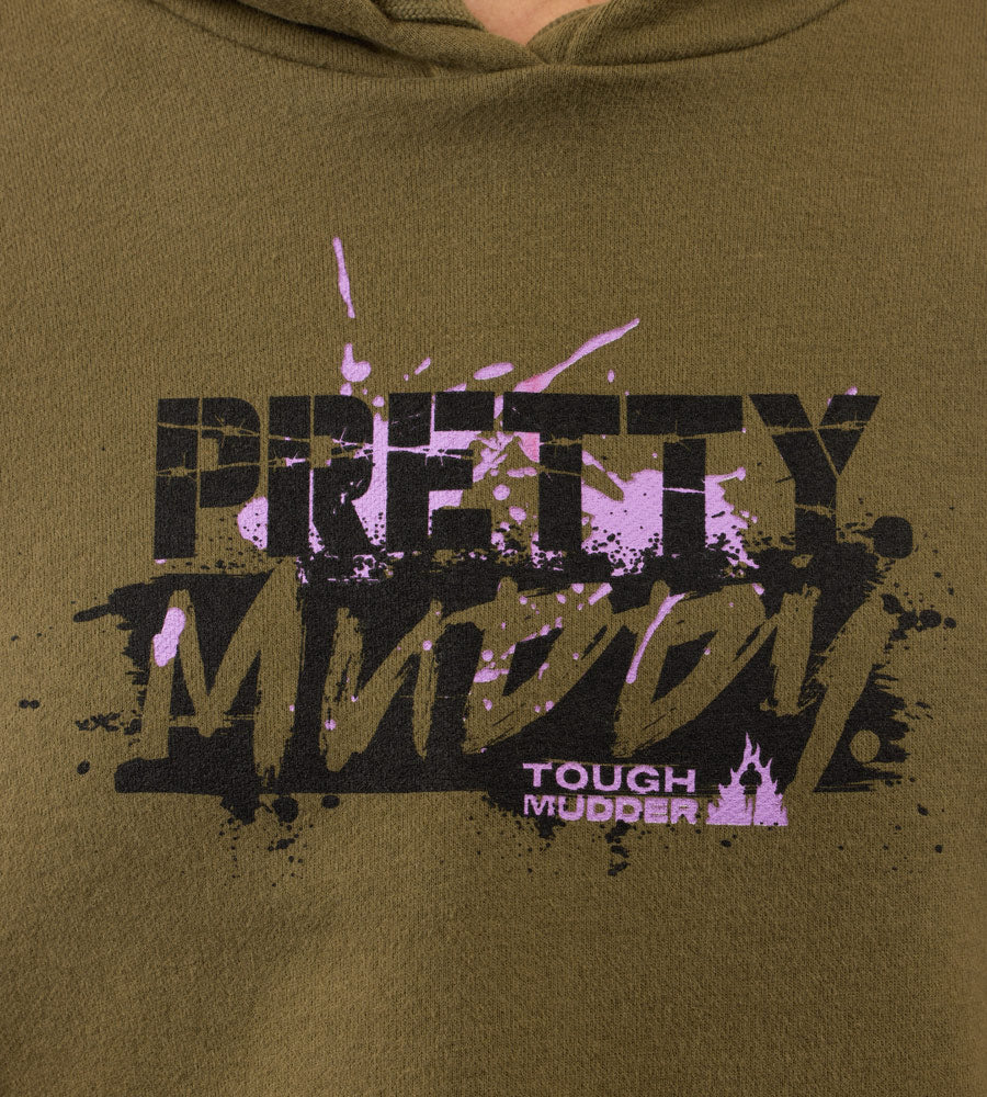 TOUGH MUDDER Pretty Muddy Cropped Hoodie - Women's – Tough Mudder Shop