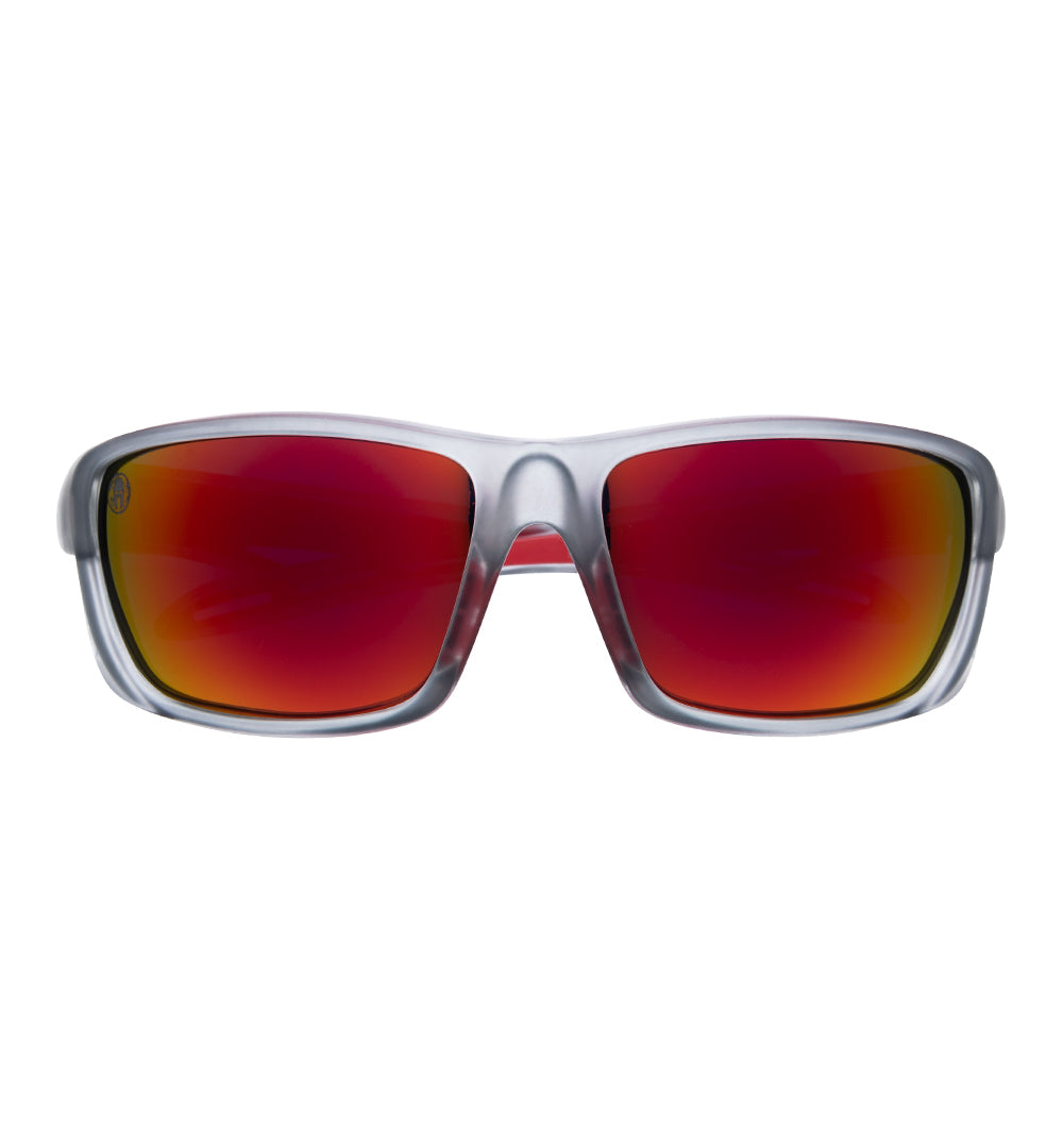 SPARTAN by Franklin: Sport Sunglasses: Grey Red: Polarized lens: Anti ...